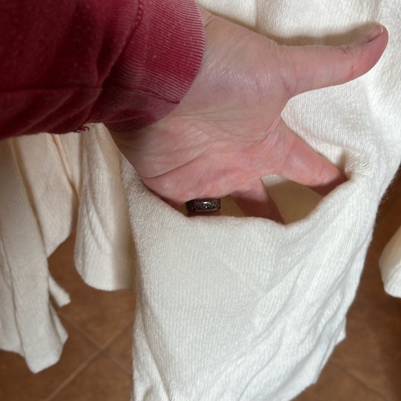 Madewell Harbor Cardigan Alpaca Wool Blend Sweater Antique Cream Size XXL NWT - Picture 7 of 9